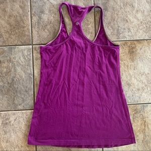 Lulu racer back tank size 12